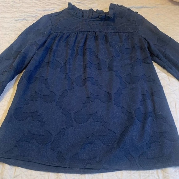 BANANA Republic Blue High Neck Top XXS P - Picture 2 of 7